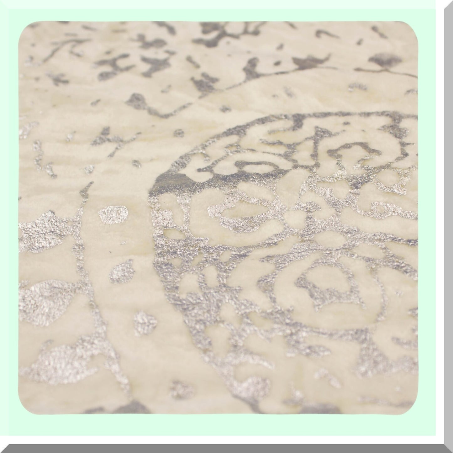 Luxury Ivory Velvet Throw Pillow - Elegant 20x20 Inch Decorative Cushion for Living Room, Bedroom, Sofa - Soft Plush Accent Pillow