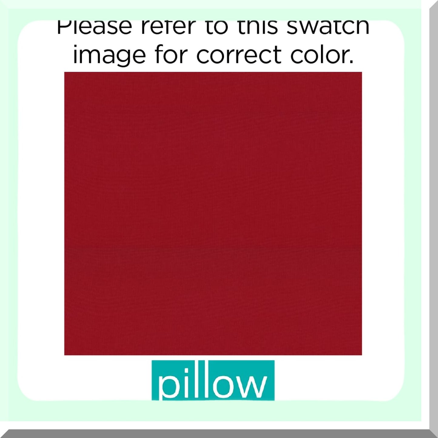 WeatherGuard Lumbar Plush Fill - Set of 2, Fade Resistant Indoor/Outdoor Lumbar Pillow, Red 11.5" x 18.5"