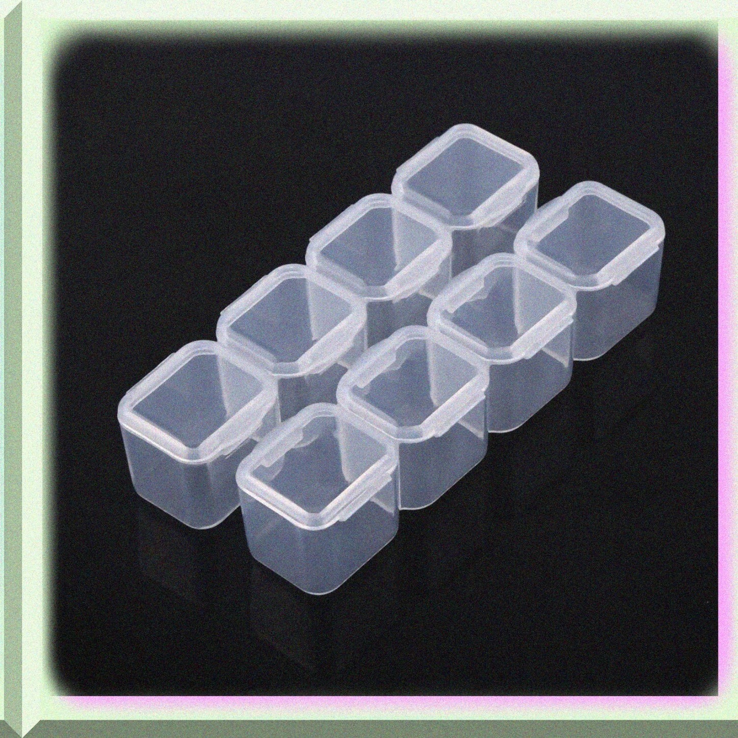 28 Compartments Clear Plastic Storage Box