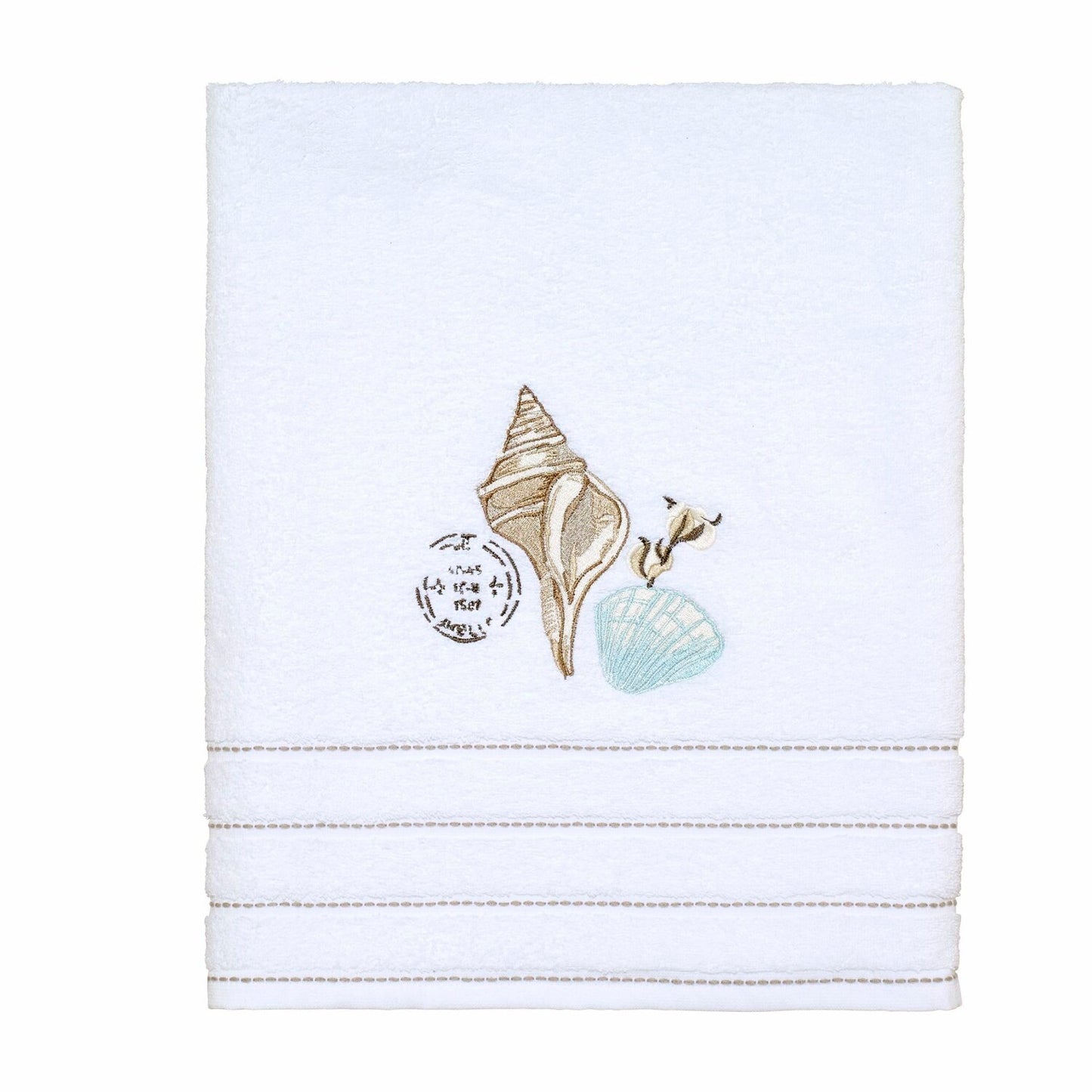 Farmhouse Shell Cotton Bath Towel