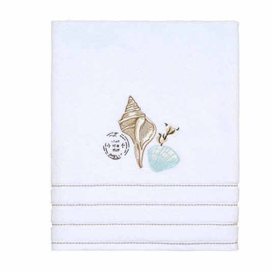 Farmhouse Shell Cotton Bath Towel