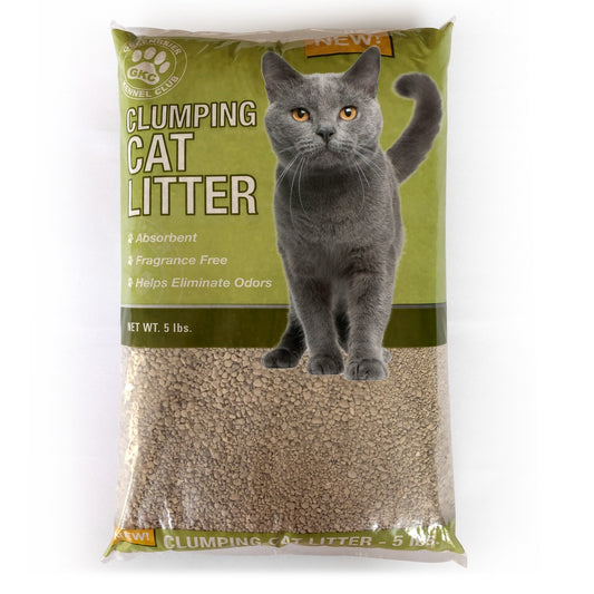 Greenbrier Kennel Club Clumping Cat Litter, 5-lb. Bags (Pack of 8)