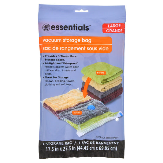Essentials Large Vacuum Storage Bags, 27.5x17.5 in. (Pack of 48)