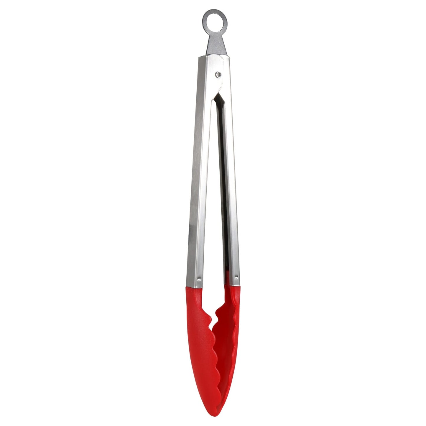 Stainless Steel and Plastic Utility Tongs, 12.5x1.5 in. (Pack of 24)
