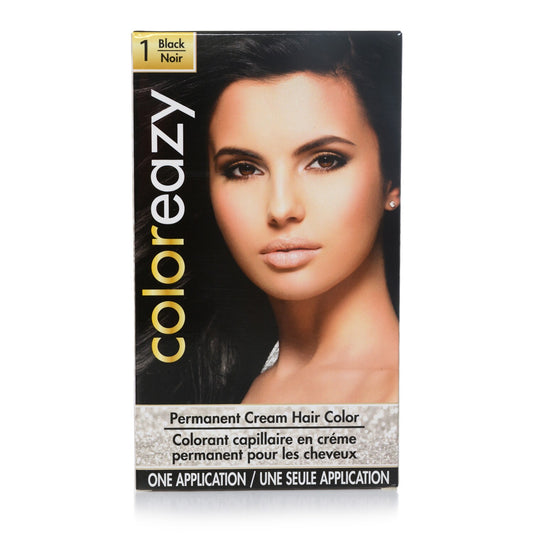 Color Eazy Women’s Black Hair Color (Pack of 12)