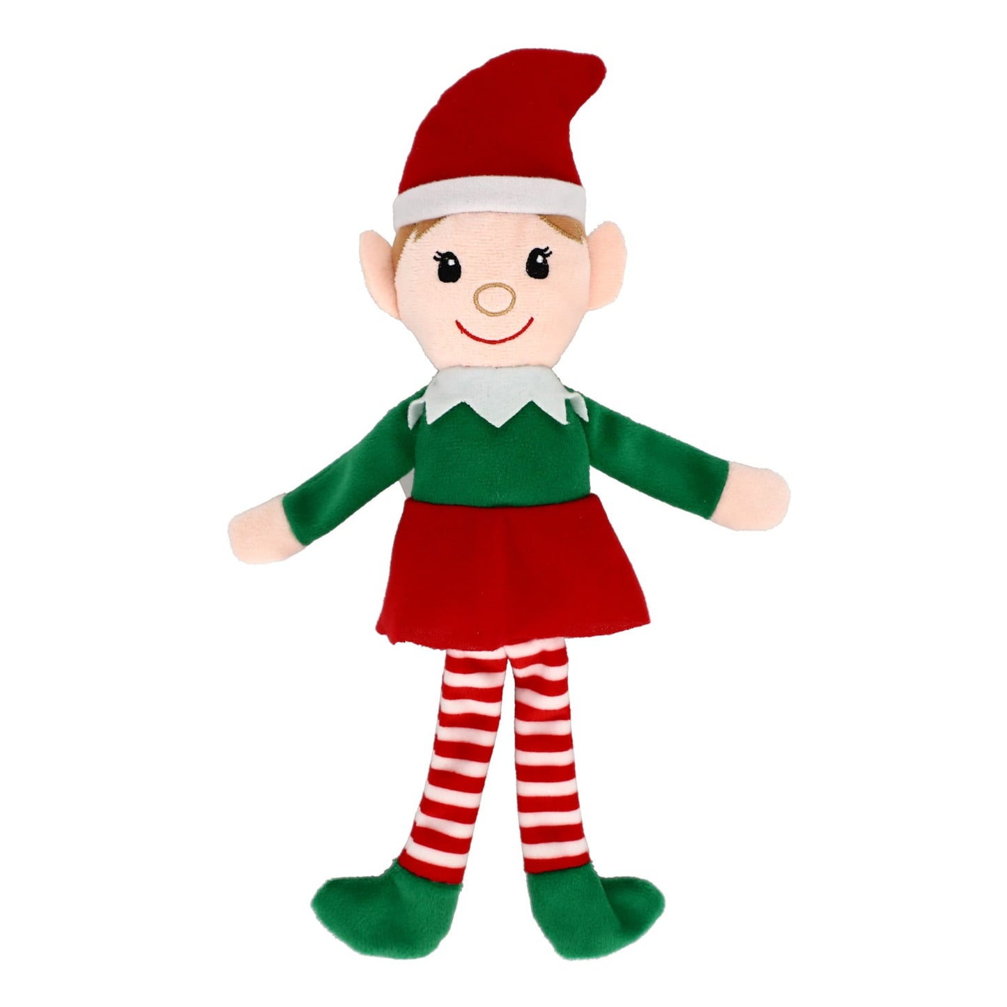 Christmas House Plush Elves, Fair Skin Tone, 14.5x4 in. (Pack of 4)