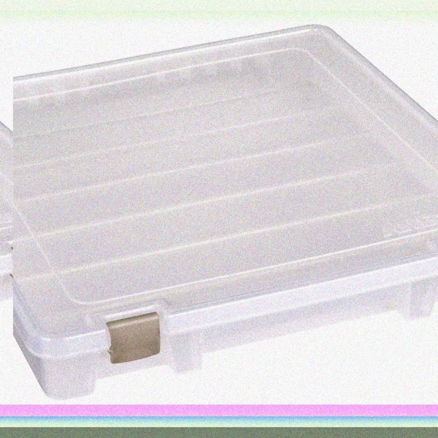 9100AB Super Satchel Slim Art Organizer, Clear