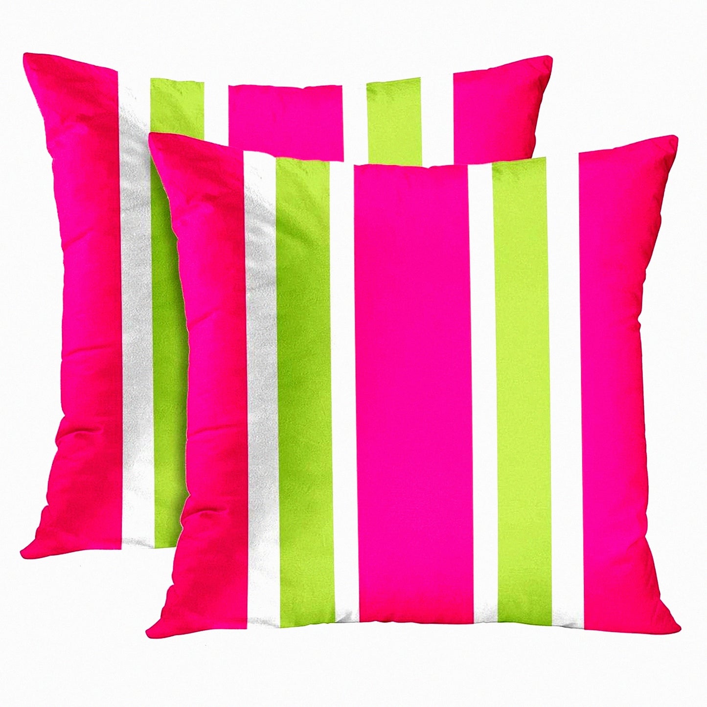Hidden Zipper Decorative Pillowcase - 18x18 Inch Square Sofa Cushion Cover
