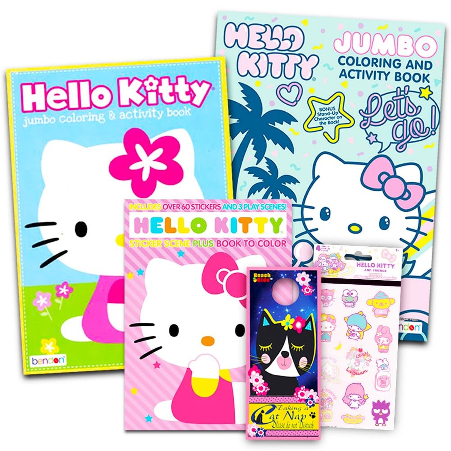 Coloring Book Party Favors Bundle with Activity Kit