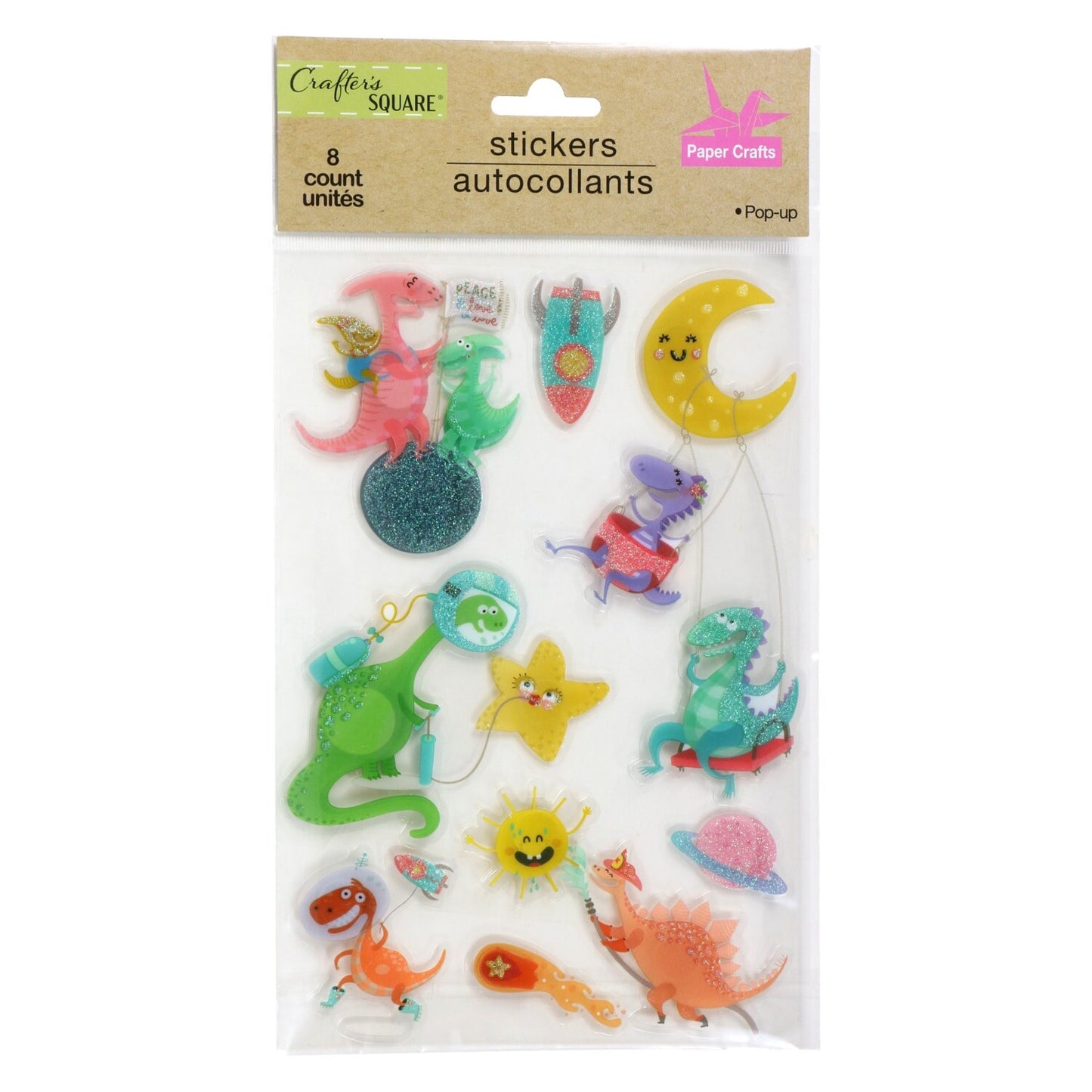 Crafter's Square Handmade Stickers, 8.25x5.625-in. Sheets (Pack of 36)