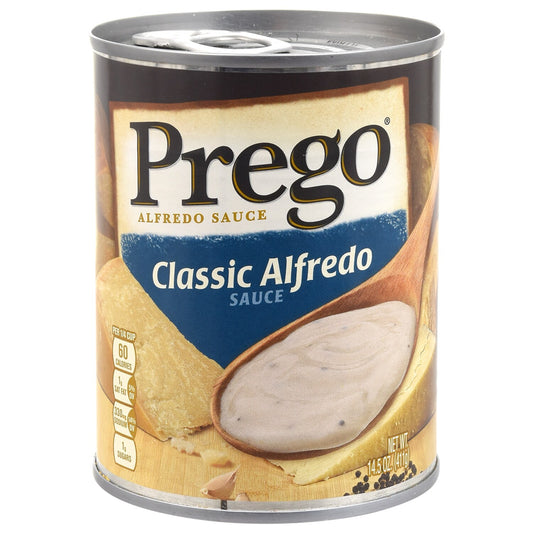 Prego Classic Alfredo Sauce, 14.5-oz. Cans (Pack of 12)