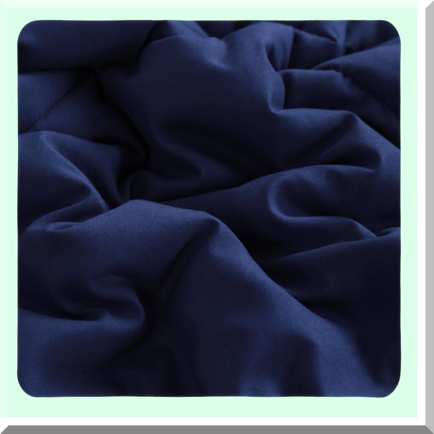 Navy Blue All Season Down Alternative Comforter - Quilted Duvet Insert with Corner Tabs for Queen Bed - Soft & Machine Washable Bedding Comforter