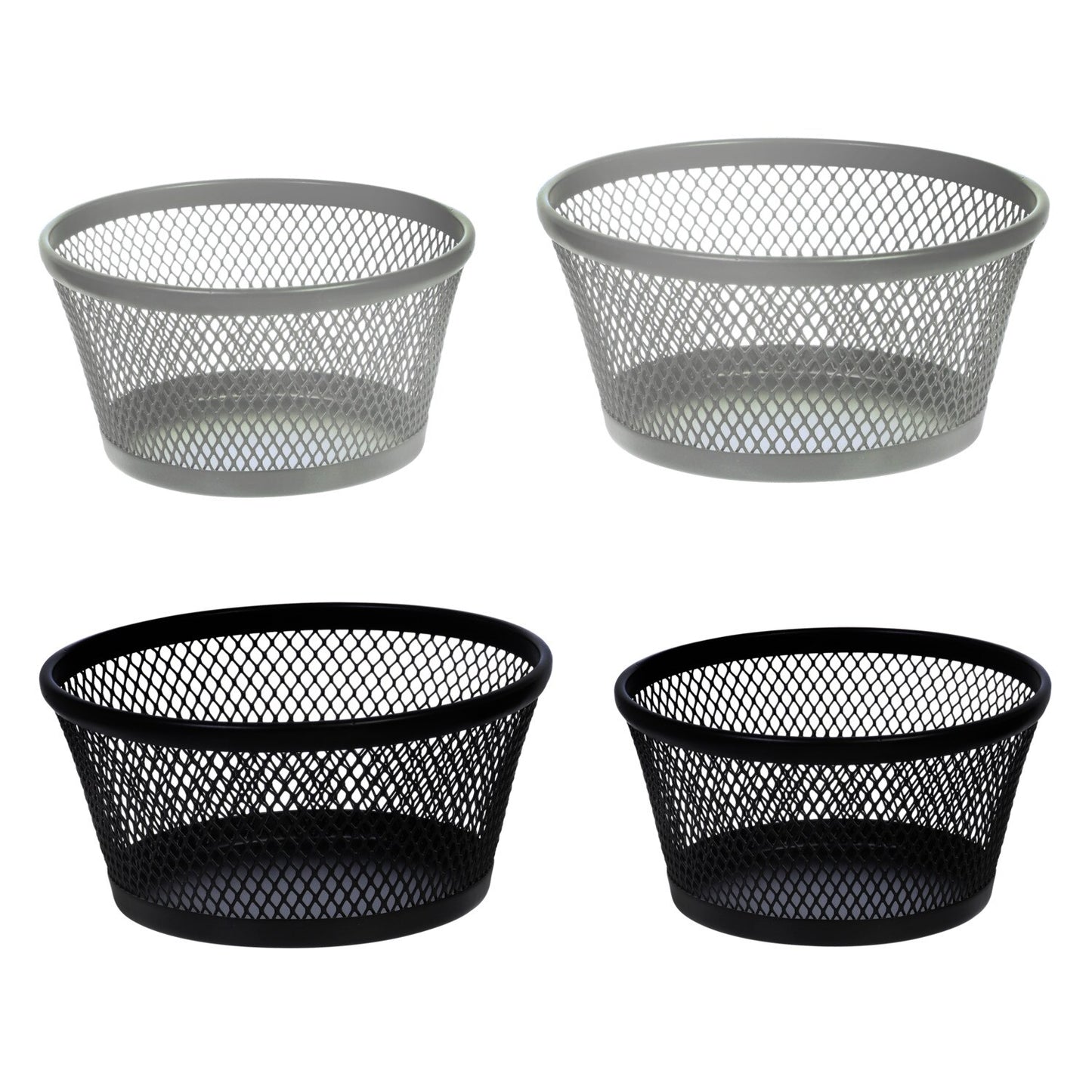 Metal Desk Accessory Storage Cups (Pack of 36)