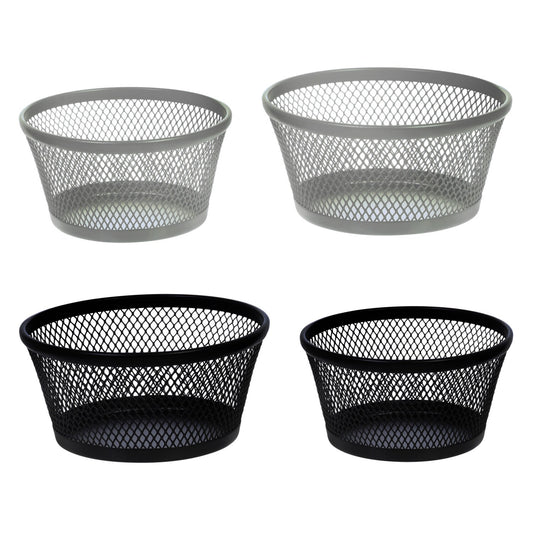Metal Desk Accessory Storage Cups (Pack of 36)