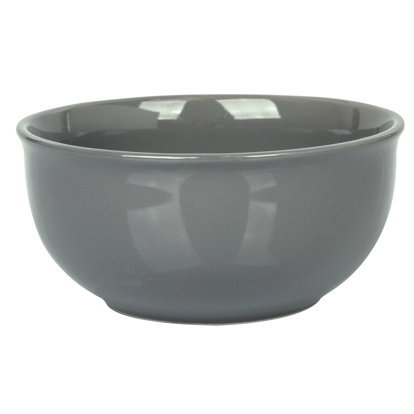 Royal Norfolk Gray Stoneware Bowls, 6 in. (Pack of 6)
