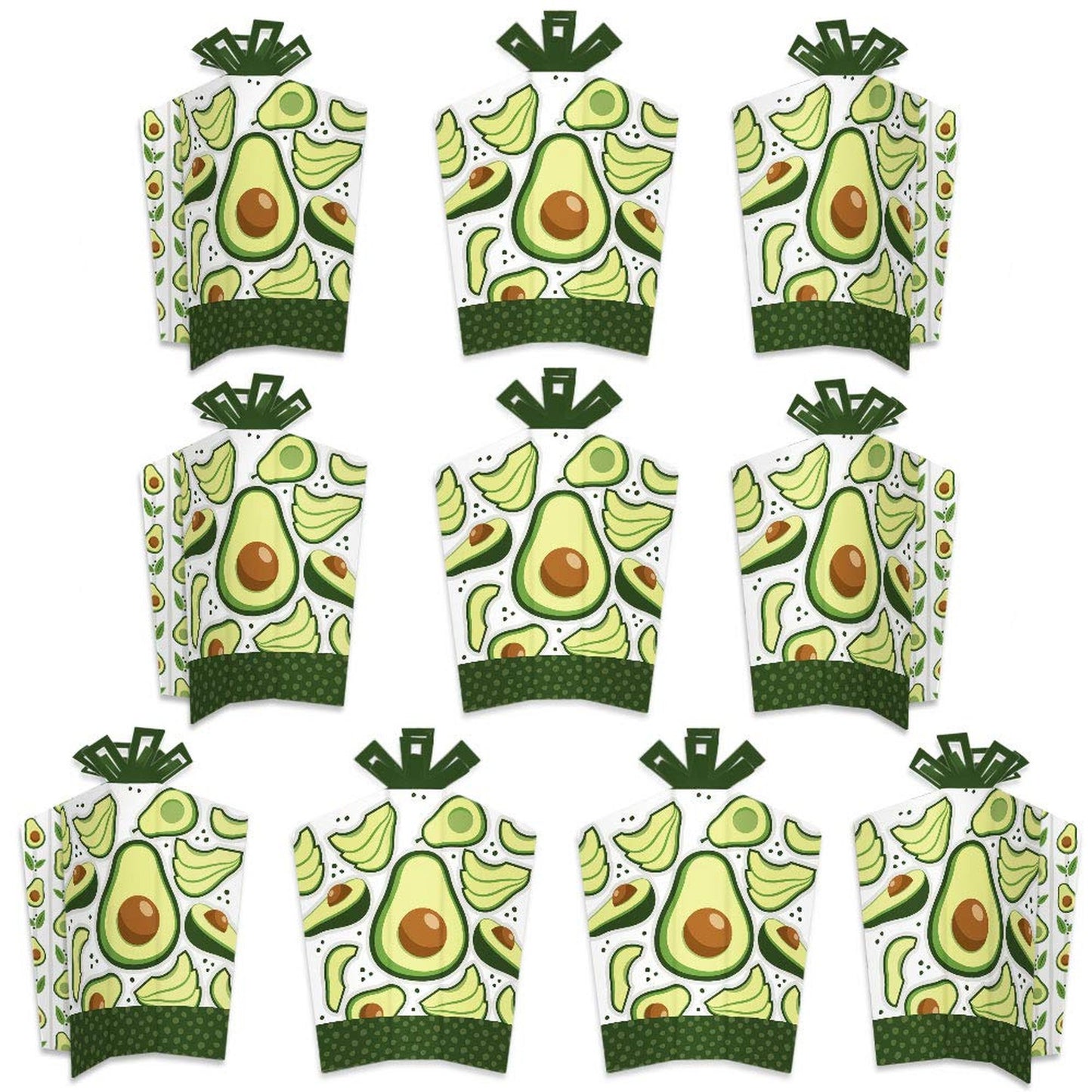 Fiesta Party Fold and Flare Centerpieces Set of 10