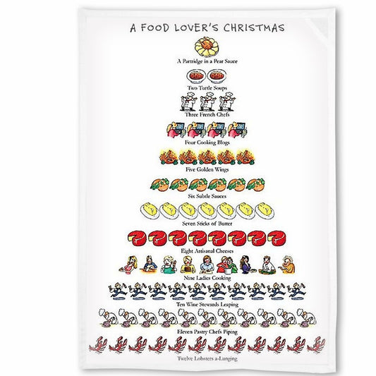 Food Lover's Kitchen Towel 18" x 26" Cotton