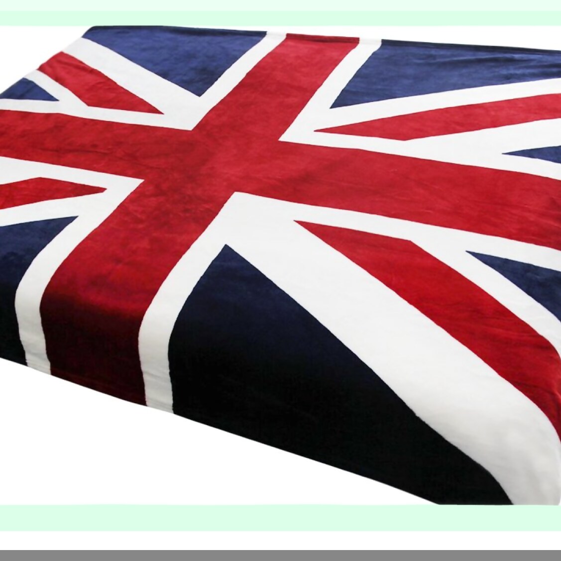 CozyBrit Union Jack Flannel Fleece Blanket - Warm, Comfy, Oversized Throw for Bed, Sofa, Couch, or Travel - 59"x79" British Flag Design for Bedroom & Living Room"