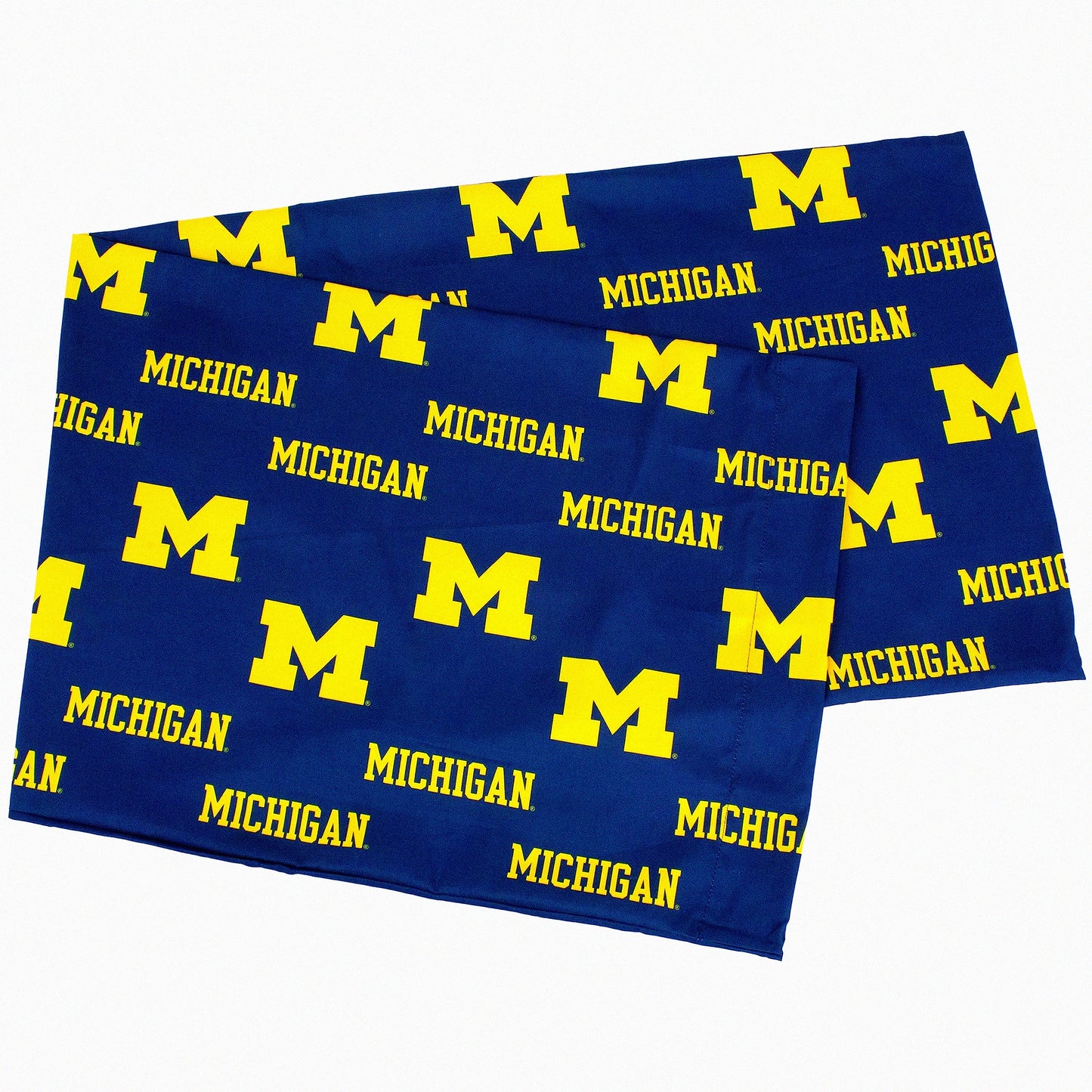 Michigan Comfort Body Pillow - 20" x 60" - Supportive Wolverines Pillow for Better Sleep - NCAA Team Logo Design - Long Body Pillow for Ultimate Comfort
