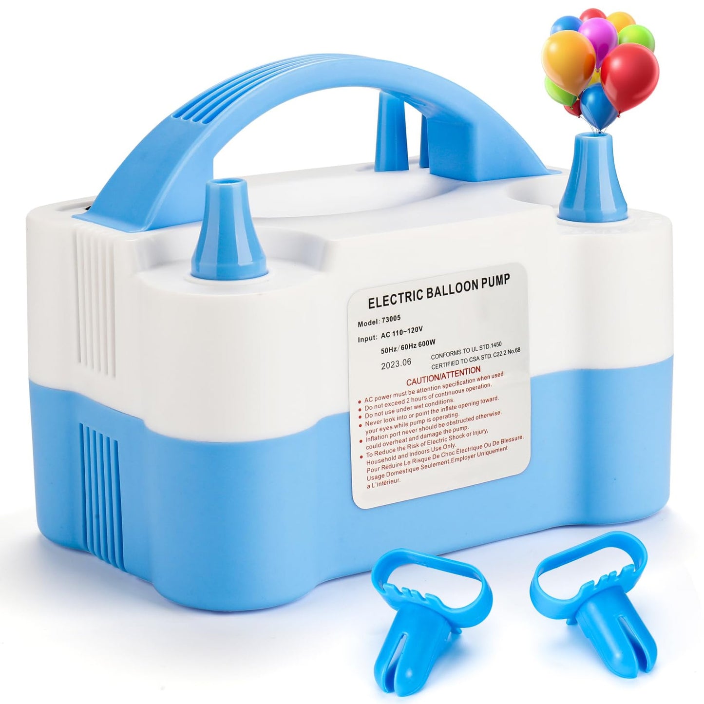Electric Balloon Pump for Fast Inflating and Tying