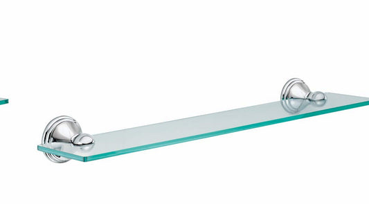 19.5-Inch Chrome Bathroom Vanity Shelf