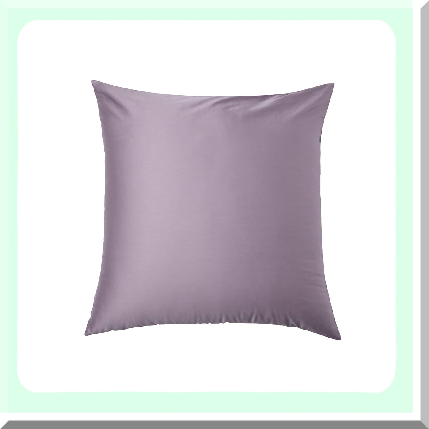 CozyDreams Pillow Shams Set - Soft & Cozy Cushion Covers (26"x26") - Wrinkle, Fade & Stain Resistant Decorative Cases - Purple - Pack of 2