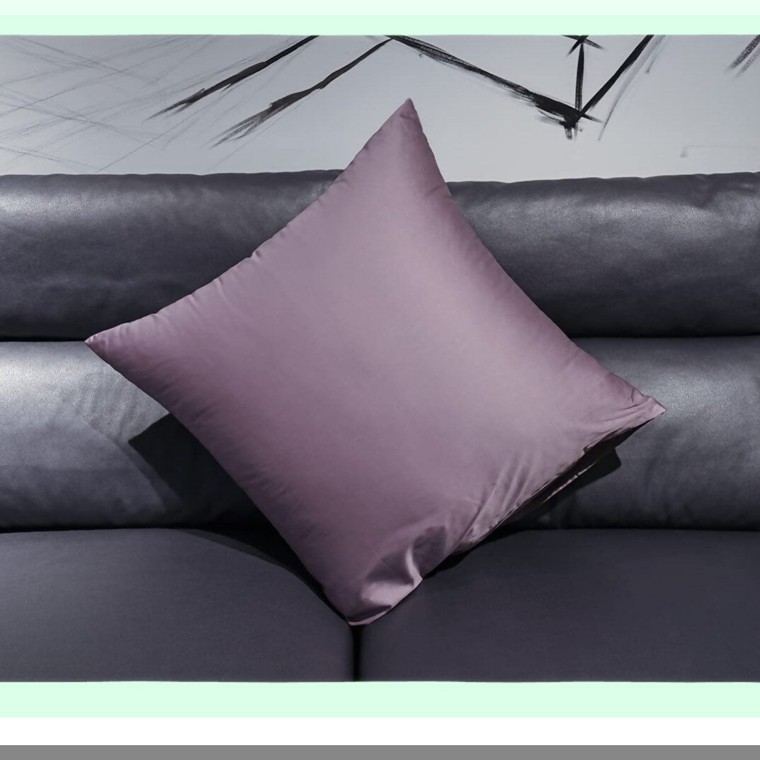 CozyDreams Pillow Shams Set - Soft & Cozy Cushion Covers (26"x26") - Wrinkle, Fade & Stain Resistant Decorative Cases - Purple - Pack of 2