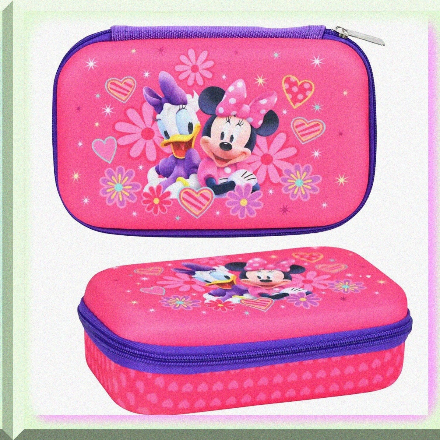 Minnie Molded EVA Pencil Case 8" x 2"