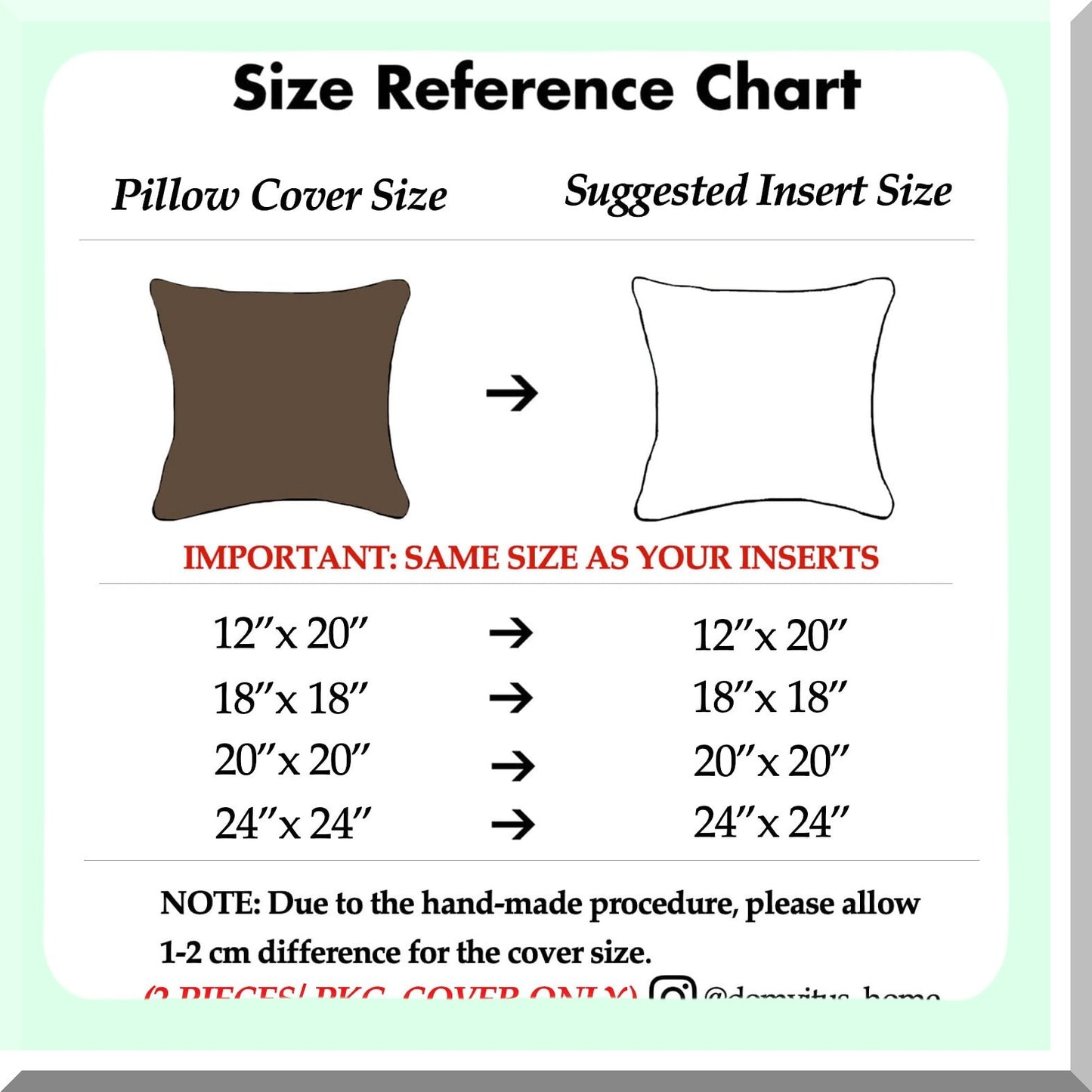 VelvetLux Army Green Pillow Covers - Set of 2 Decorative Throw Pillows for Bed & Couch. Soft Square Cushion Cases for Living Room. Luxury Accent Pillows.