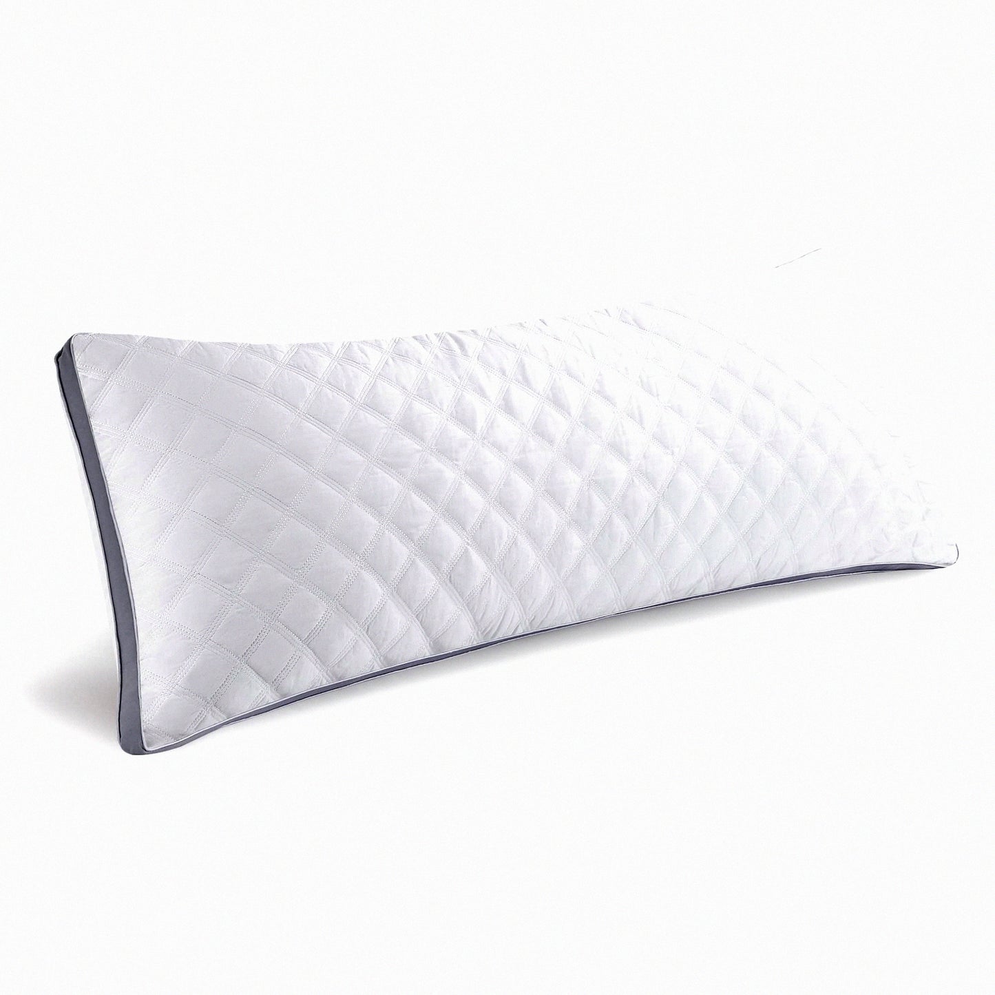 PlushDream Body Pillow - Premium Firm Long Pillow for Sleeping - Adjustable Side Support - Soft Fluffy Full Body Pillow 21 x 54