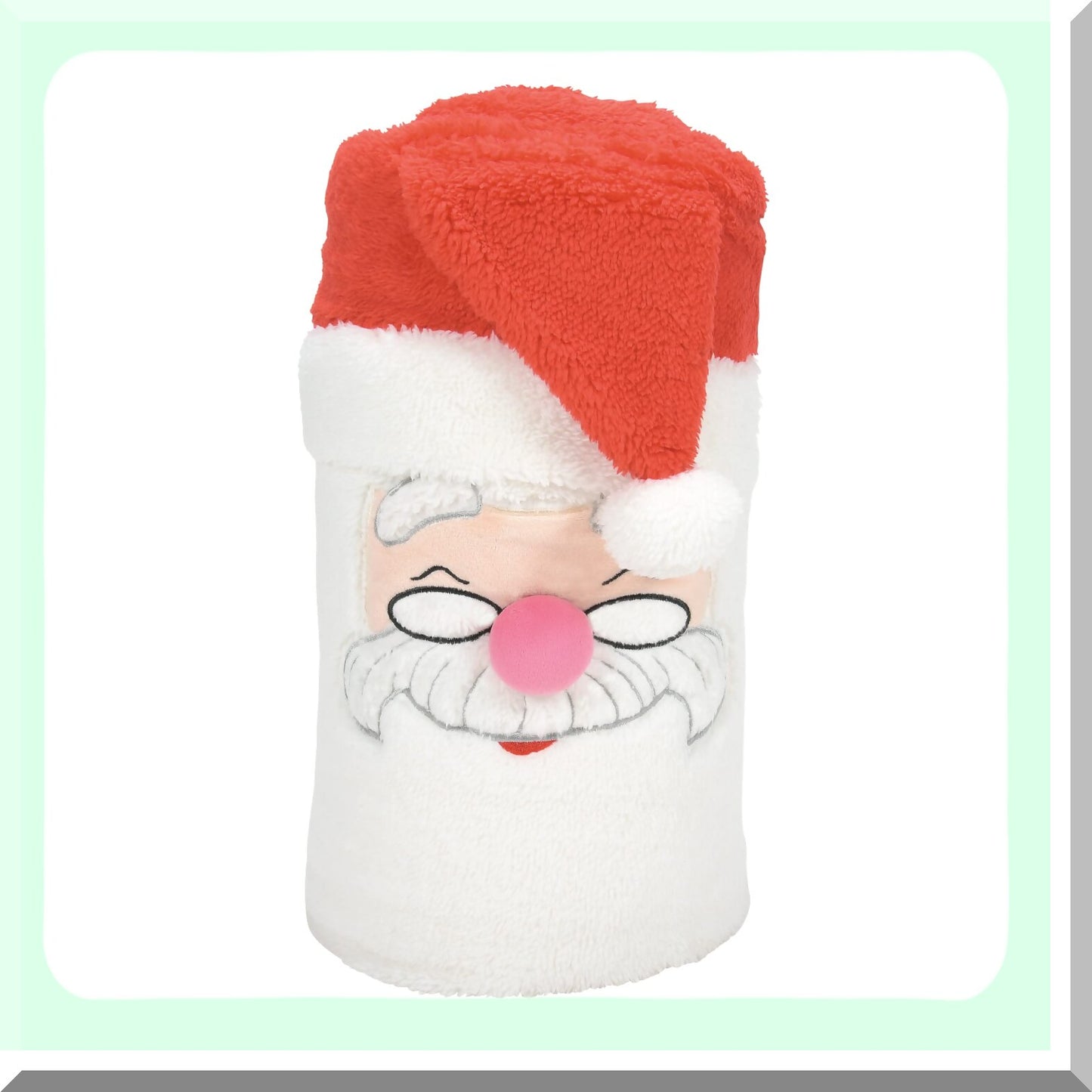 CozySnow Super Soft Fleece Blanket - 45x60 Inch Multicolor Winter Throw