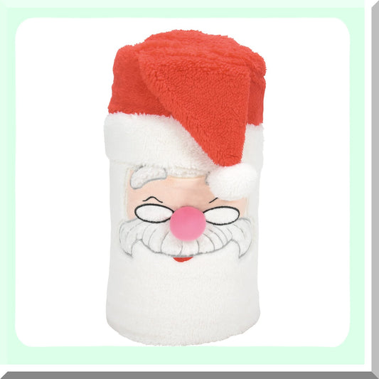 CozySnow Super Soft Fleece Blanket - 45x60 Inch Multicolor Winter Throw