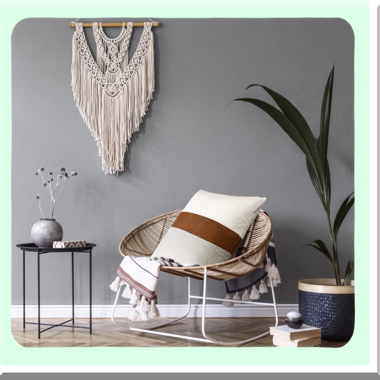 Modern Farmhouse Leather Pillow Covers - Set of 2 | Decorative Square Sofa Bed Couch Accent Cases | 18x18 Inches Throw Pillow Cover Pack