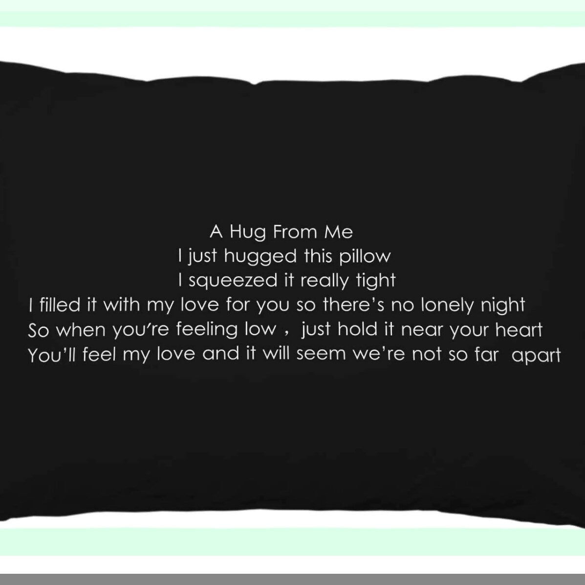 Inspirational Love Letter Throw Pillow Cover - Funny Cool Sayings Decor Cushion - Hand Drawn Fashion Lumbar Case for Sofa Couch Bed - Standard Queen Size 20x30 Inch