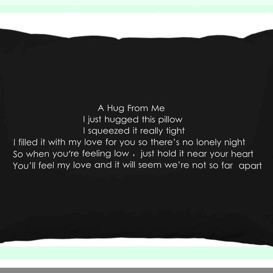 Inspirational Love Letter Throw Pillow Cover - Funny Cool Sayings Decor Cushion - Hand Drawn Fashion Lumbar Case for Sofa Couch Bed - Standard Queen Size 20x30 Inch