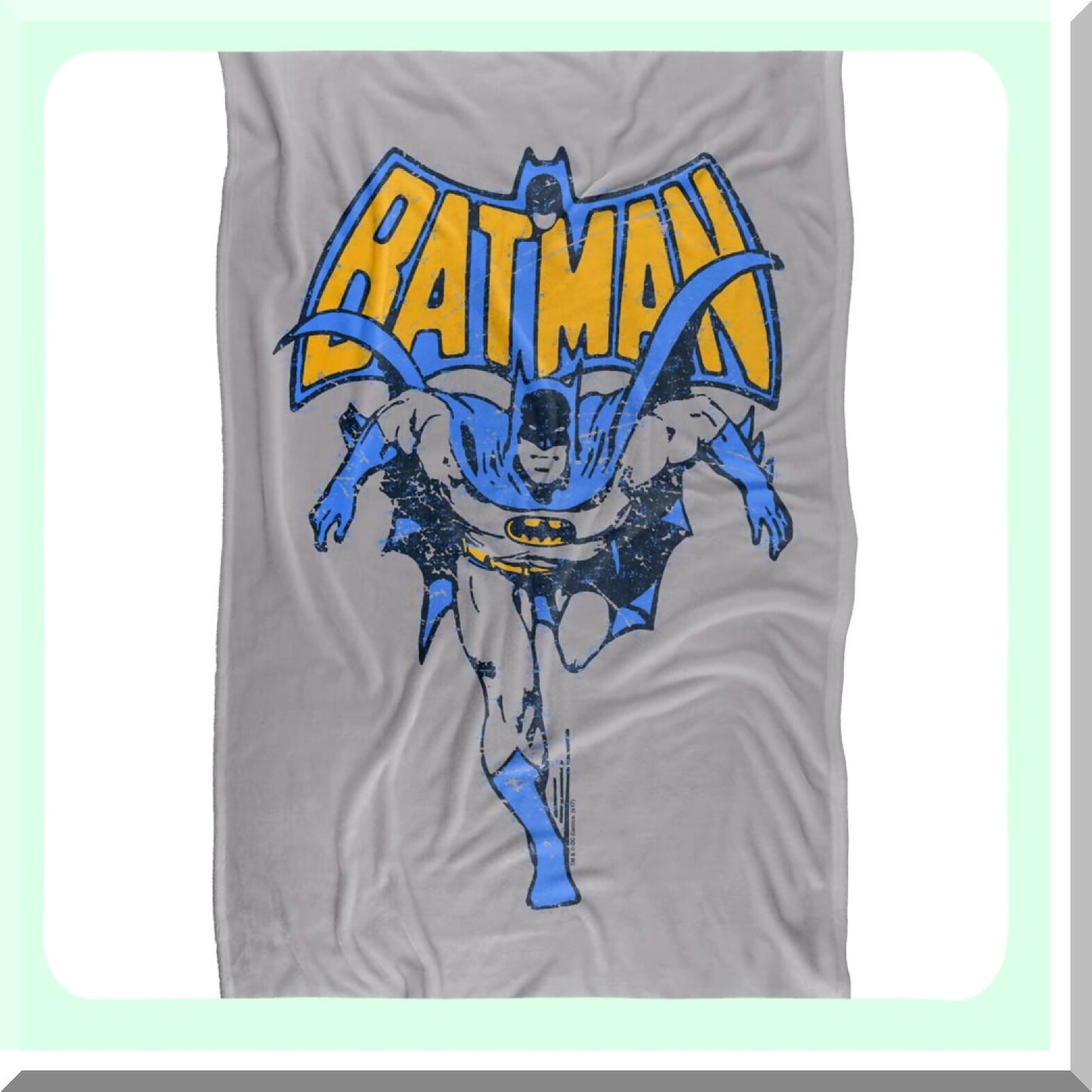 SilkySoft Vintage Throw Blanket - Ultra Plush 36" x 58""