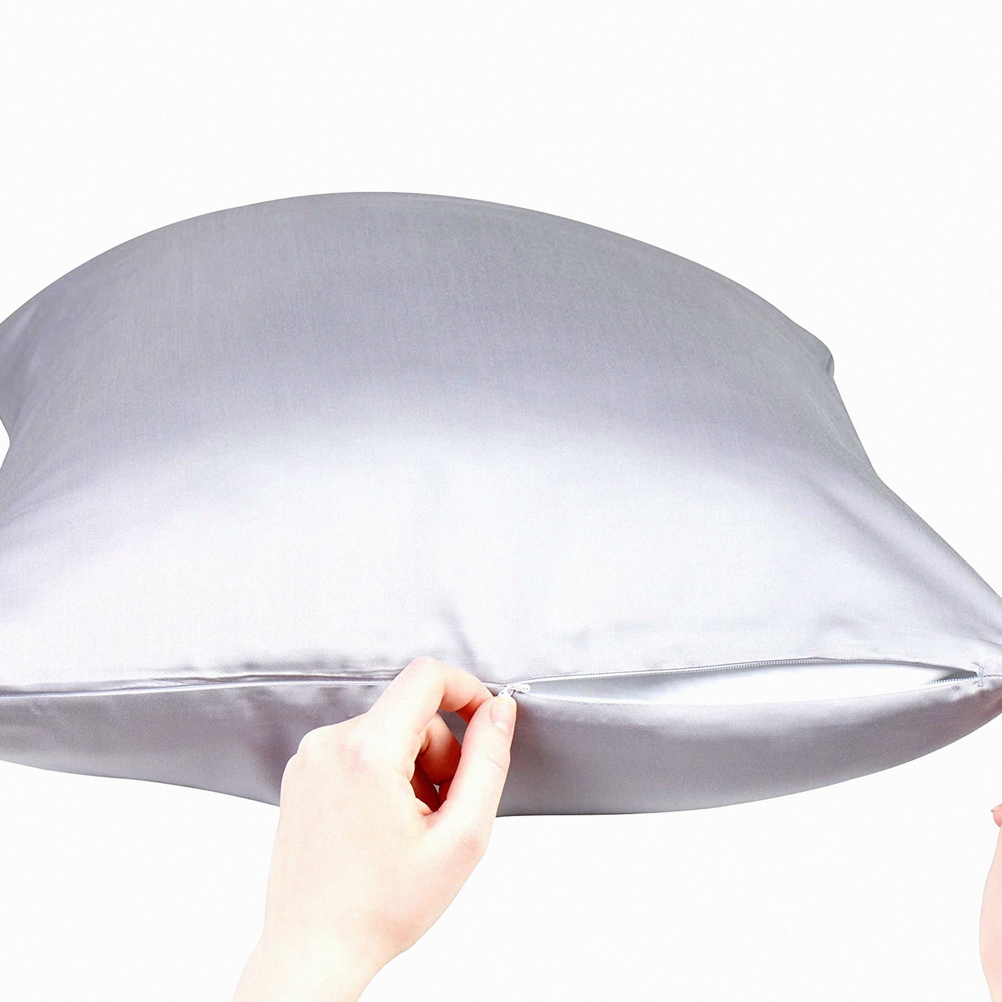 CopperCool Bamboo Pillowcase - Anti-Acne & Hypoallergenic Pillow Case for Hair, Reduces Bacteria, Cooling Silky Pillowcase 20x36 - 1pc