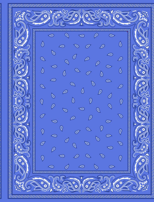 Blue Velour Beach Towel for Two 58x74 inches