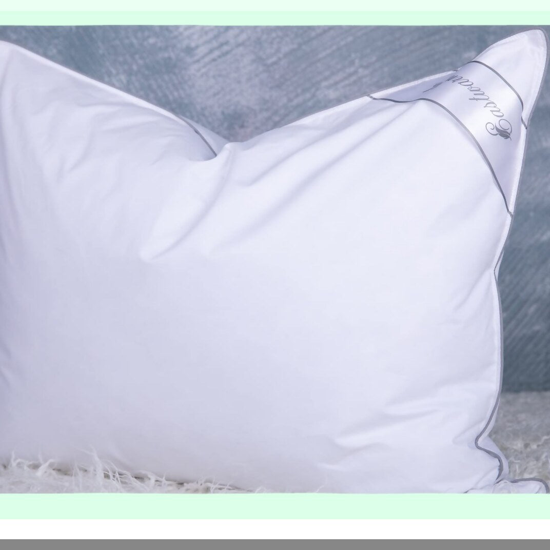 Luxury Down Comfort Pillow - Hotel Collection Standard Size 20X26IN - Premium Goose Feathers for Ultimate Sleeping Experience - 1 Pack
