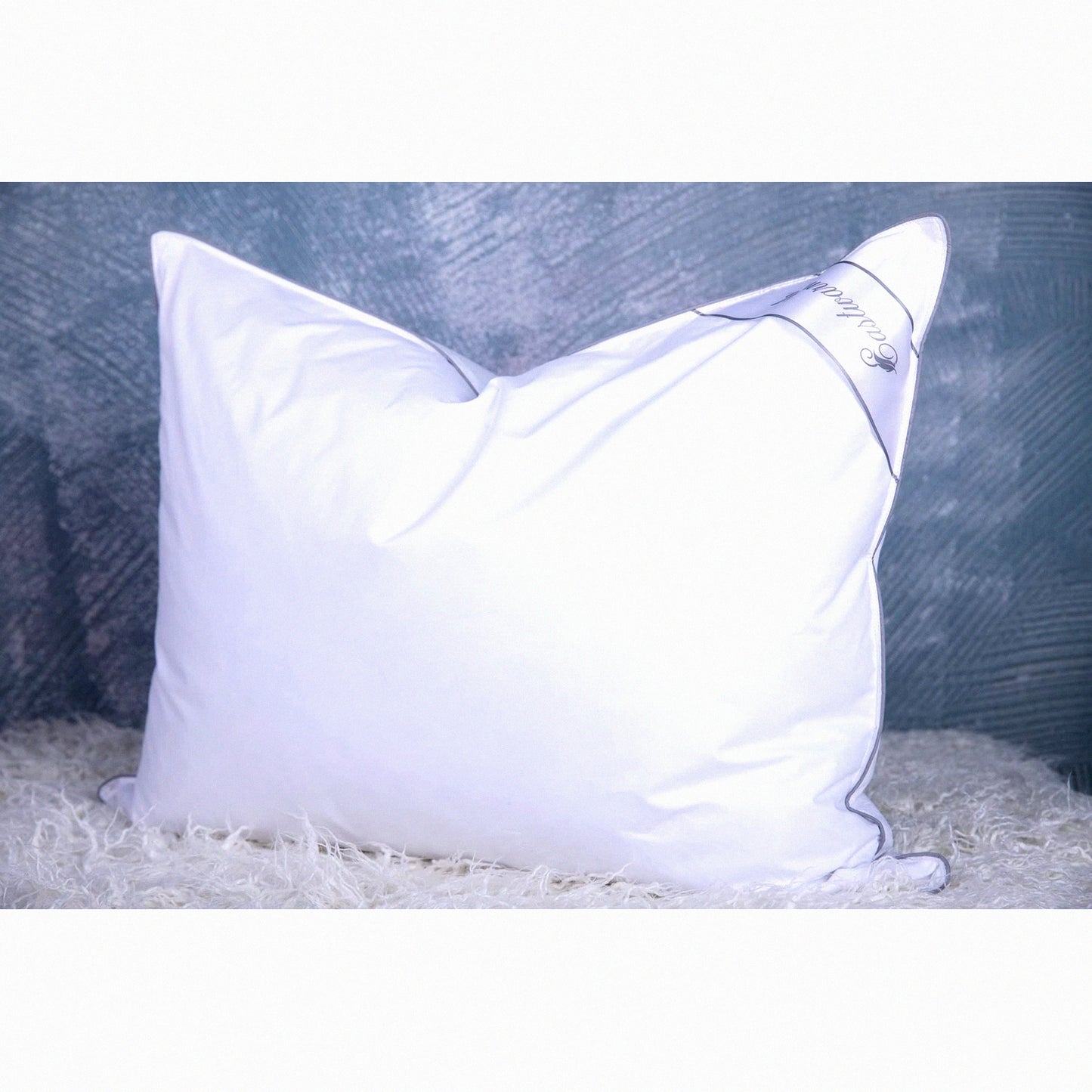 Luxury Down Comfort Pillow - Hotel Collection Standard Size 20X26IN - Premium Goose Feathers for Ultimate Sleeping Experience - 1 Pack