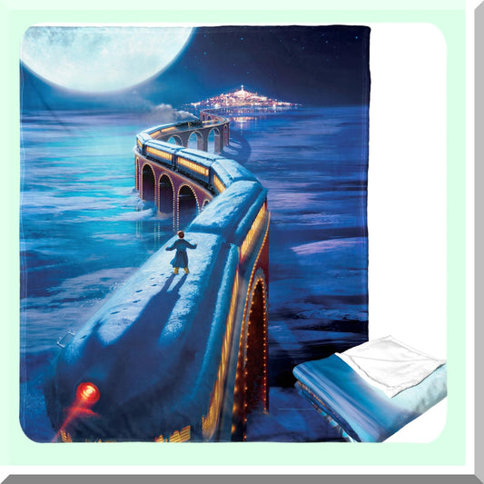 North Pole Cozy Silk Touch Throw Blanket, 50" x 60""