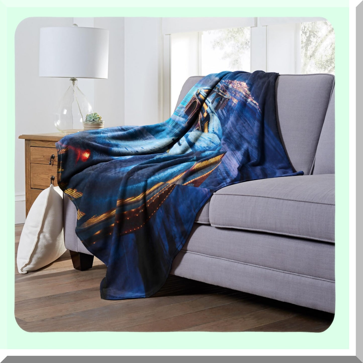 North Pole Cozy Silk Touch Throw Blanket, 50" x 60""