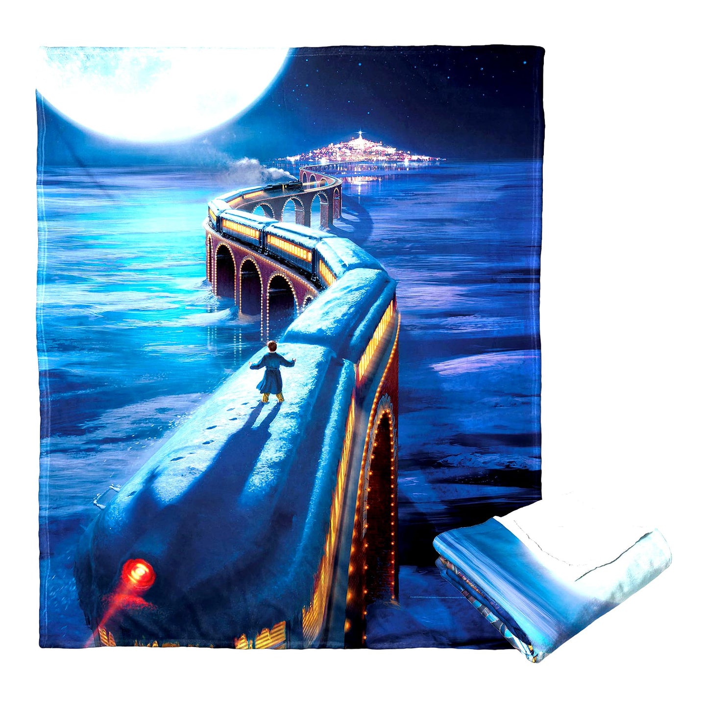 North Pole Cozy Silk Touch Throw Blanket, 50" x 60""