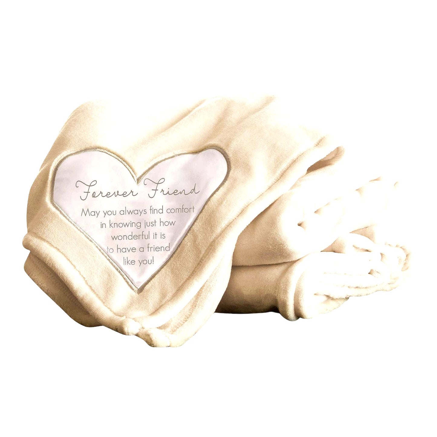 Ultimate Comfort Plush Throw Blanket - Thick, Warm, 320 GSM, Beige