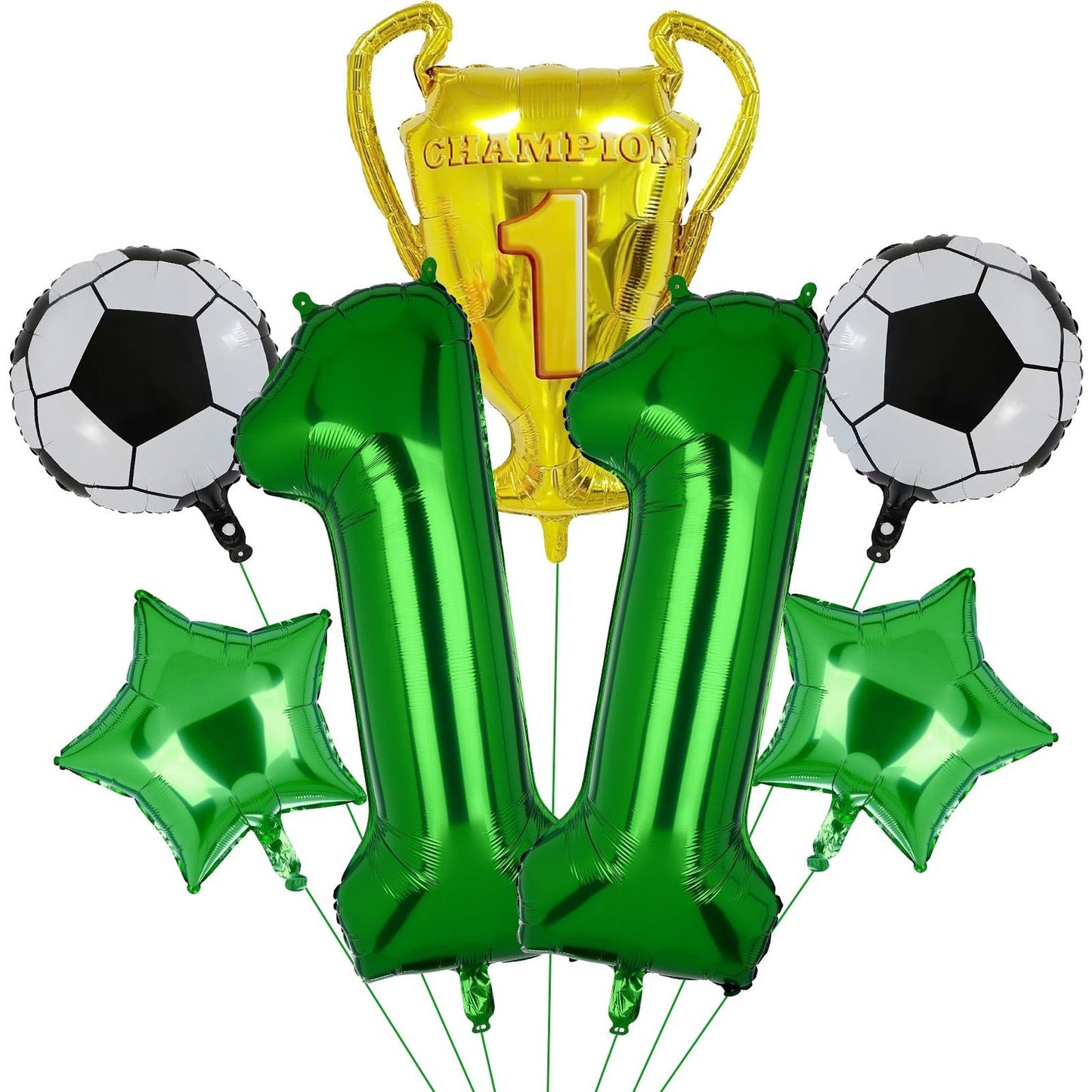 Soccer Balloons for 11th Birthday Party Decorations
