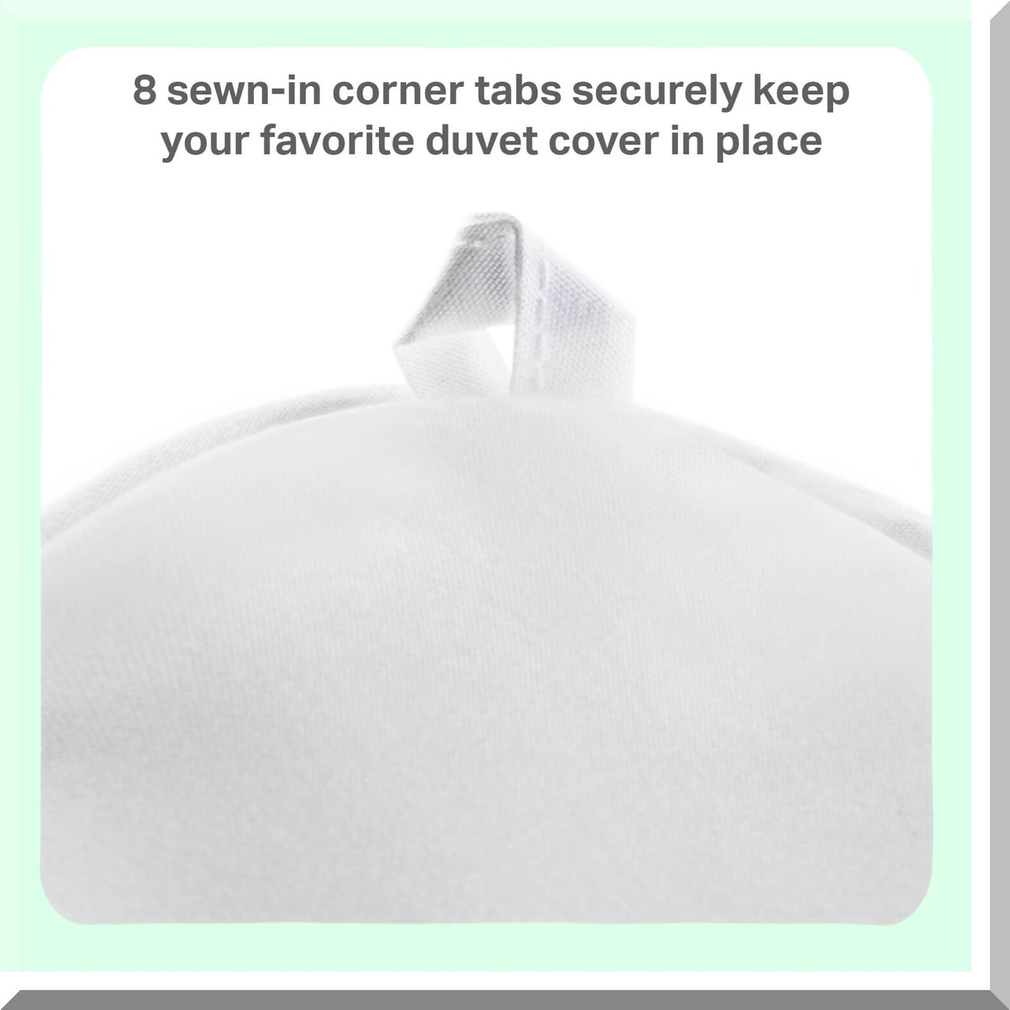 All Season White Microfiber Quilted Comforter - Full Size Down Alternative Duvet Insert with Box Stitched Design for Ultimate Comfort