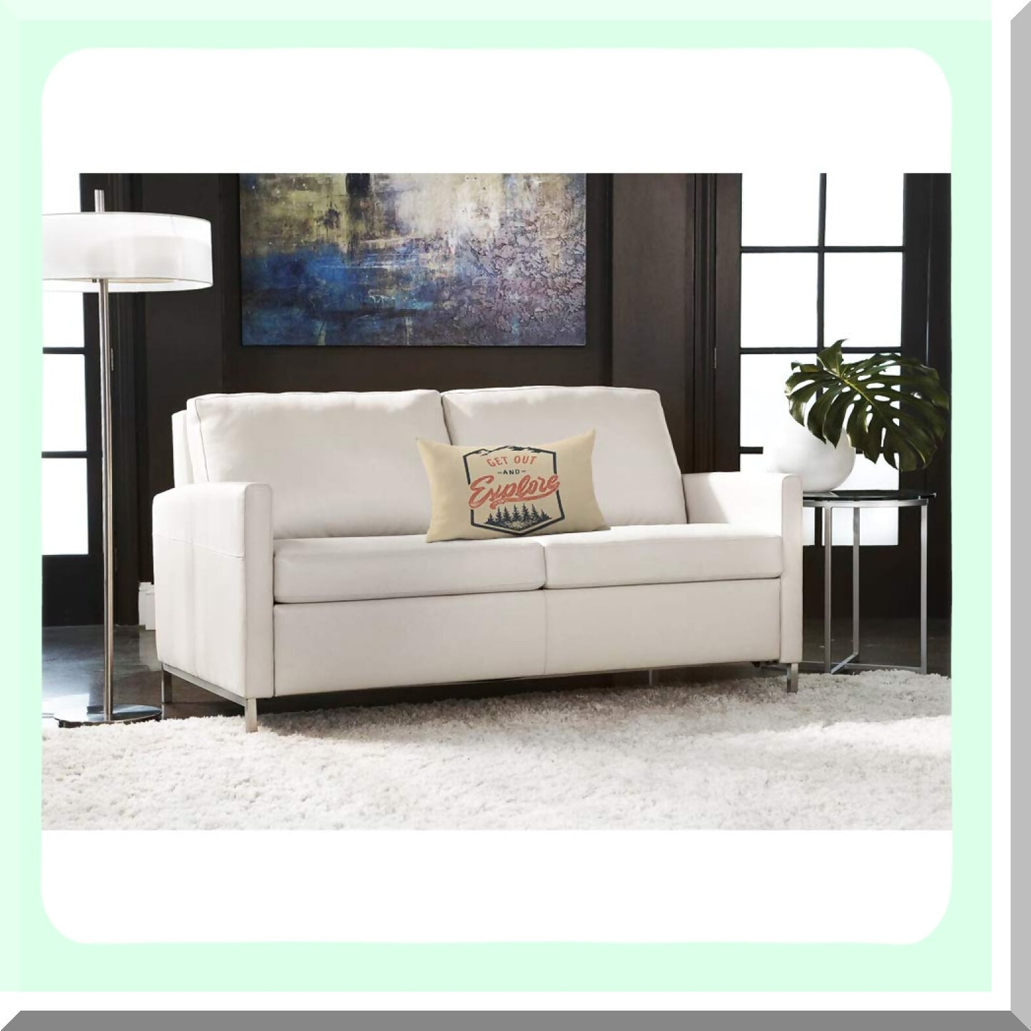 Adventure Explorer Tree Pillow Cover - Vintage Camping Decorative Cushion Case 12x20 Inch Red Brown - Home Sofa Bed Rectangle Linen Cotton