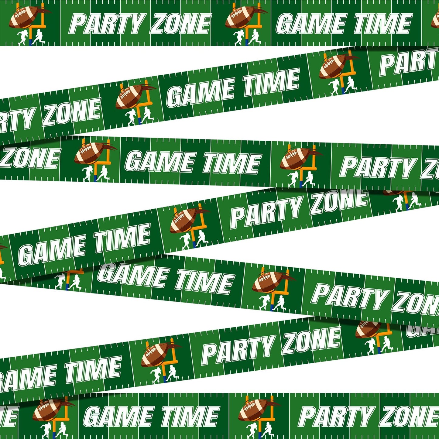 Football Party Banner for Sports Events and Celebrations