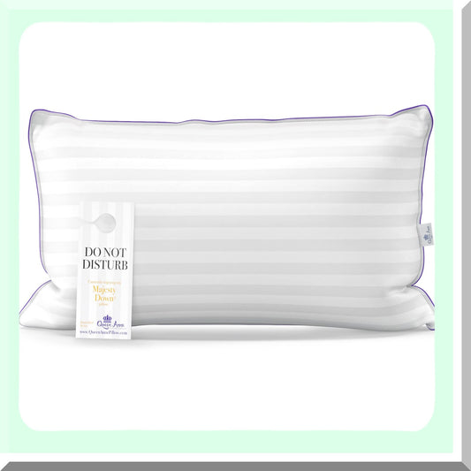 Majestic USA Made Luxury Down Alternative Hypoallergenic Bedding - Standard Medium - Synthetic Allergy Free - Hotel Quality