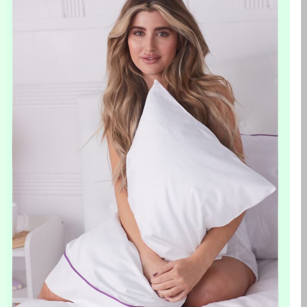 Majestic USA Made Luxury Down Alternative Hypoallergenic Bedding - Standard Medium - Synthetic Allergy Free - Hotel Quality